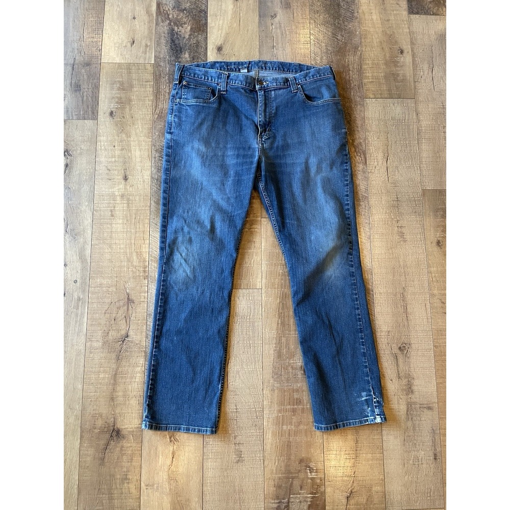 Carhartt men's Work jeans relaxed fit size 40 X 32 Logo with 5 pocket design